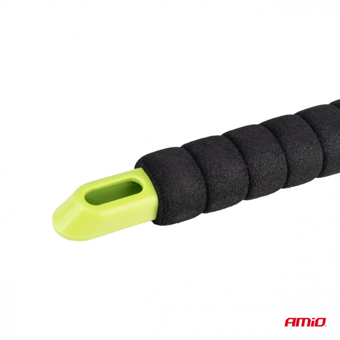 Siliconen glazen watertrekker met handvat 25 cm AMIO-03849