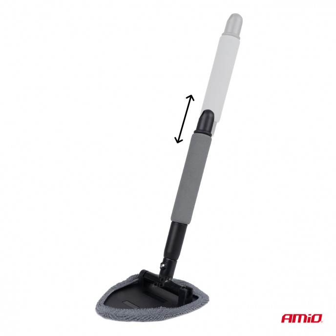 Telescopische glazenwasser microvezel driehoekig AMIO-03858