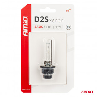 Xenon lamp type D2S 35W 4300K AMiO BASIC blister AMIO-03860
