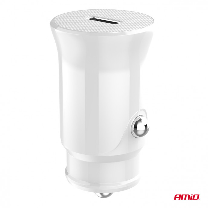Autolader USB-C 20W 12/24V AMiO-03876