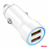 Autolader 2xUSB-A 12/24V AMiO-03879