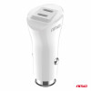 Autolader 2xUSB-C 40W 12/24V AMiO-03884