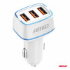 Autolader 3x USB-A 30W 12/24V AMiO-03889