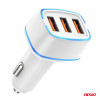Autolader 3x USB-A 30W 12/24V AMiO-03889