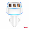 Autolader 3x USB-A 30W 12/24V AMiO-03889