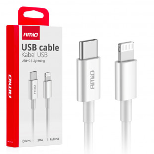 USB-C naar Lightning 20W 100cm FullLINK AMIO-03898