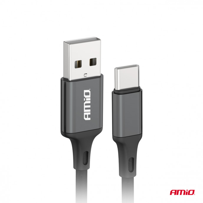 USB naar USB-C kabel 2A 100cm FullLINK AMIO-03899