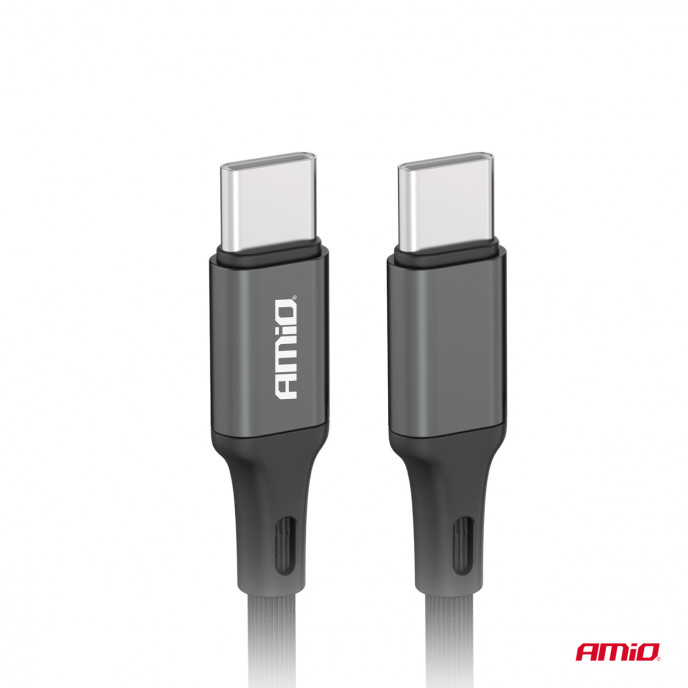 USB-C naar USB-C kabel 60W 100cm FullLINK AMIO-03902