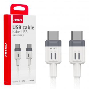 Usb C naar usb C kabel 60W 100cm FullLINK AMIO-03908