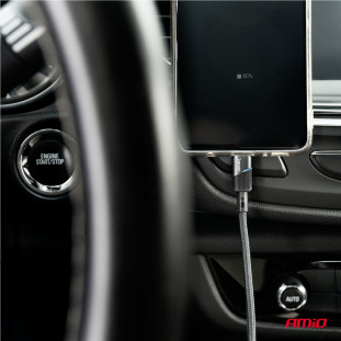 USB naar USB-C kabel 3A 100cm FullLINK AMIO-03923