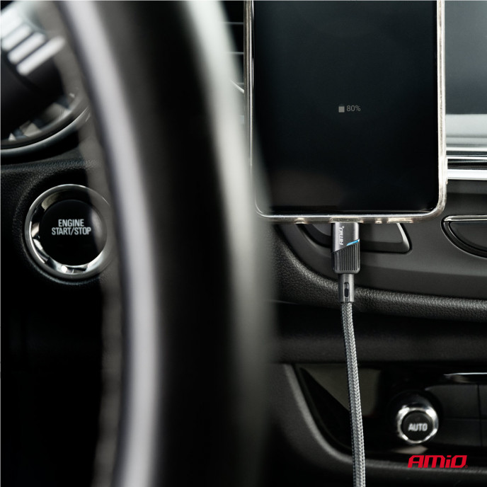 USB naar USB-C kabel 3A 100cm FullLINK AMIO-03923