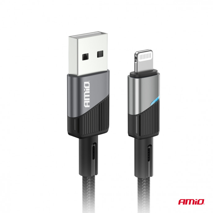 USB naar Lightning 3A 100cm FullLINK AMIO-03925