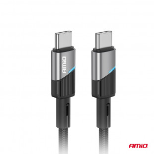 USB-C naar USB-C kabel 60W 100cm FullLINK AMIO-03926
