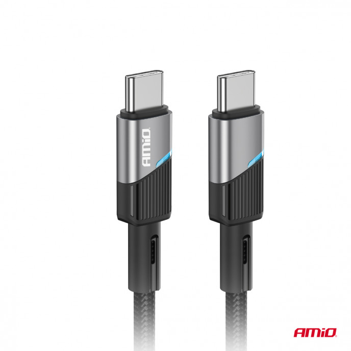 USB-C naar USB-C kabel 60W 100cm FullLINK AMIO-03926