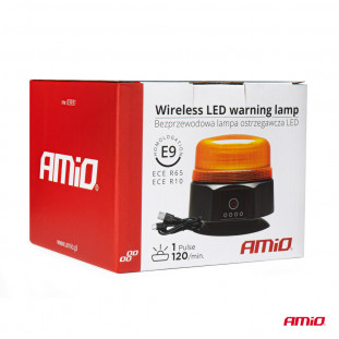 Draadloze LED-waarschuwingslamp R65 R10 12V 24V AMIO-03931