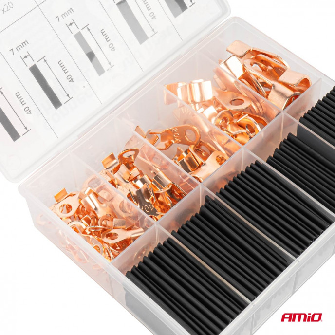 Connectoren en krimpkous set AMIO-03933