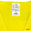 Veiligheidsvest XL geel met certificaat AMIO-03934