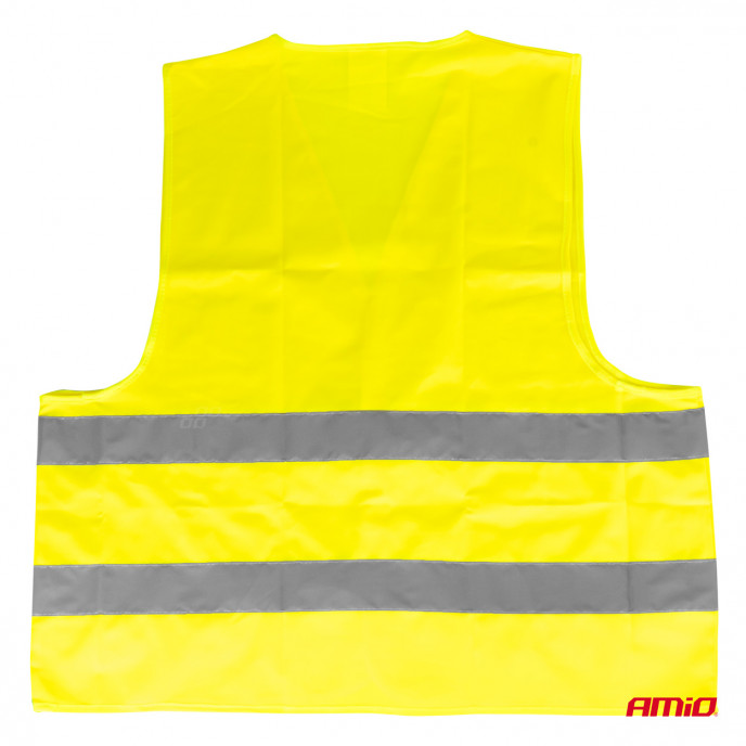 Veiligheidsvest XL geel met certificaat AMIO-03934