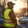Veiligheidsvest XL geel met certificaat AMIO-03934