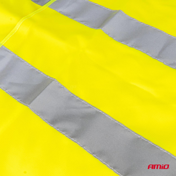Veiligheidsvest XXXL geel met certificaat AMIO-03935