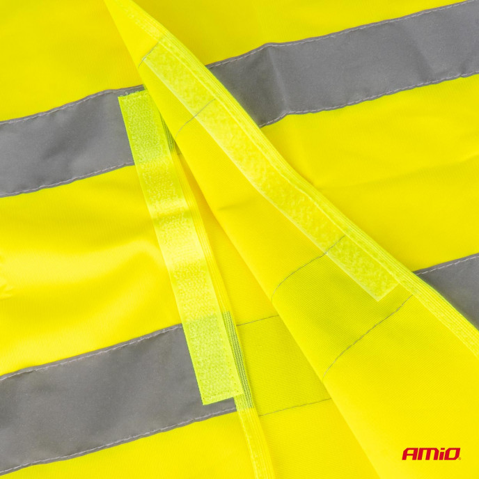 Veiligheidsvest XXXL geel met certificaat AMIO-03935