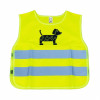 Veiligheidsvest voor kinderen geel met certificaat DOG AMIO-03937