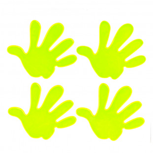 Fluorescerende stickers set HANDS AMIO-03942