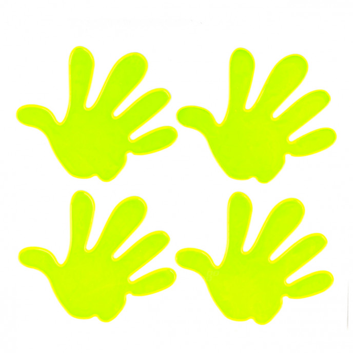 Fluorescerende stickers set HANDS AMIO-03942