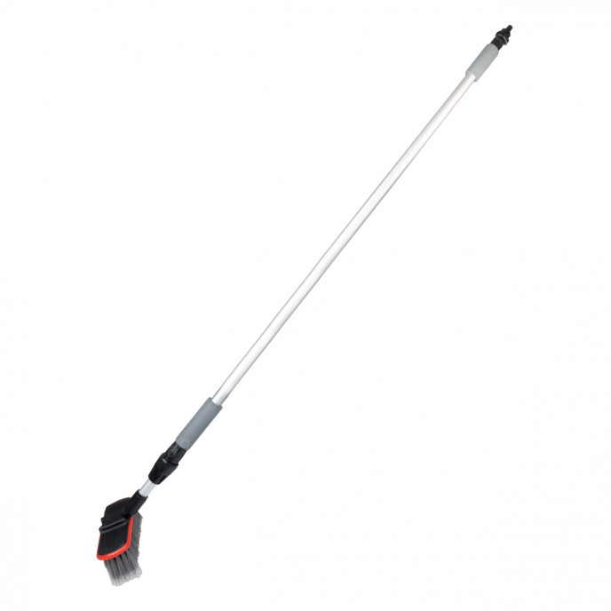 Telescopische Doorstroomwasborstel 141-240cm AMIO-03951