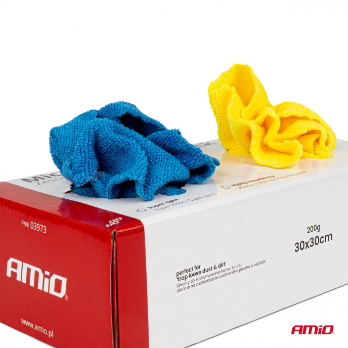 Microvezel doekpakket 30x30cm 200g AMIO-03973