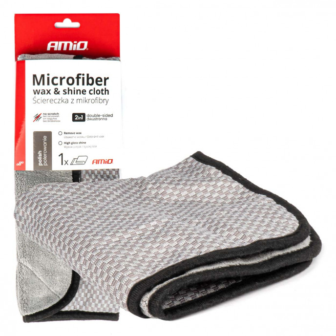 Microvezeldoek voor polijsten 40x40cm 600g AMIO-03976