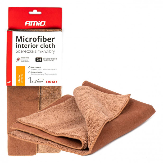 Microvezeldoek voor binnen 30x30cm 500g AMIO-03982