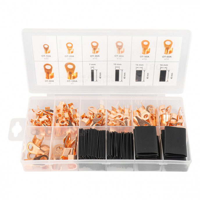 Connectoren en krimpkous set AMIO-03984