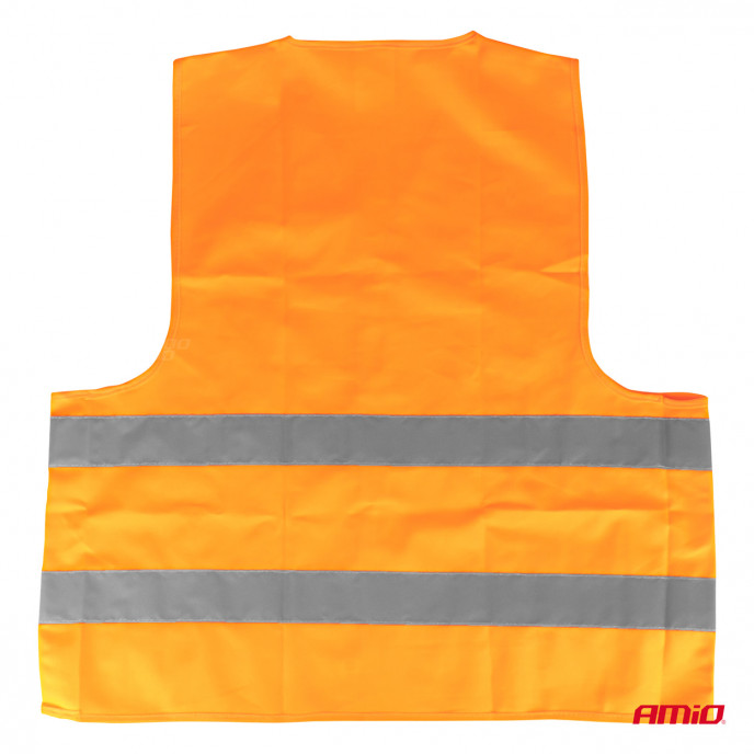 Veiligheidshesje oranje met certificaat AMIO-03986