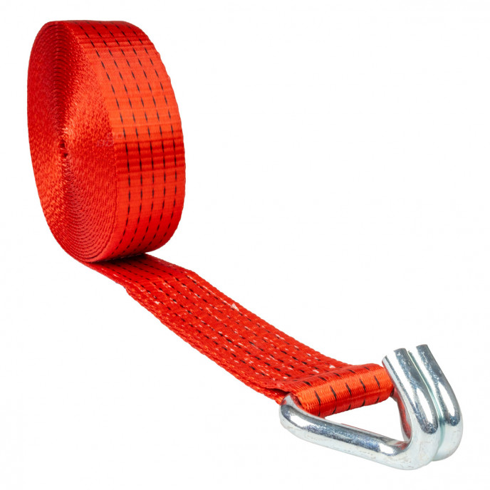 Riem met haak voor ERGO 5000kg 11,60m 50mm AMIO-03999