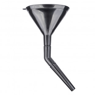 Kunststof universele trechter met zeef 3-delig elliptisch 14 cm AMIO-04037