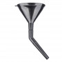 Kunststof universele trechter met zeef 3-delig elliptisch 14 cm AMIO-04037