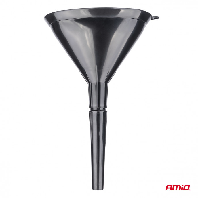 Kunststof universele trechter met zeef 3-delig elliptisch 14 cm AMIO-04037