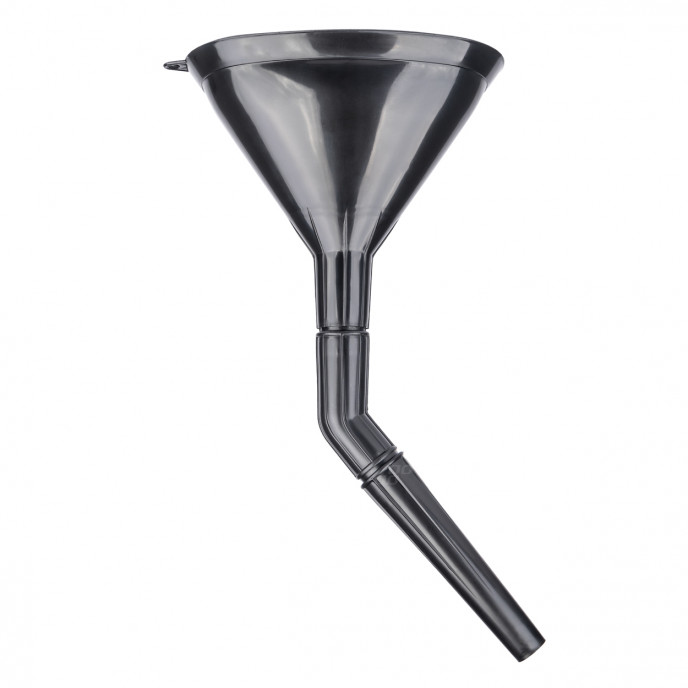 Kunststof universele trechter met zeef 3-delig elliptisch 14 cm AMIO-04037