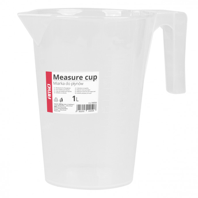 Universele maatbeker 1L AMIO-04050