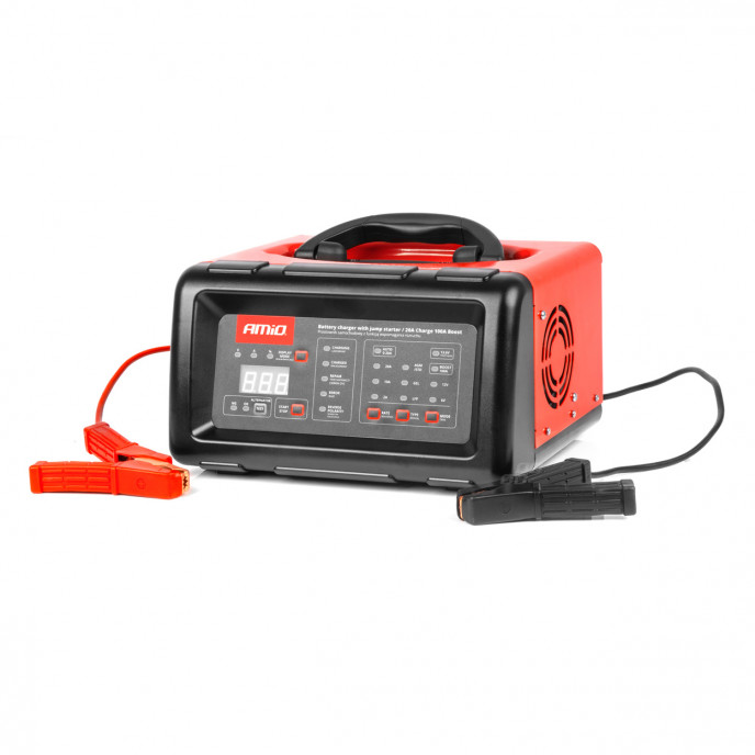 Acculader 20A 6V 12V AMIO-04057