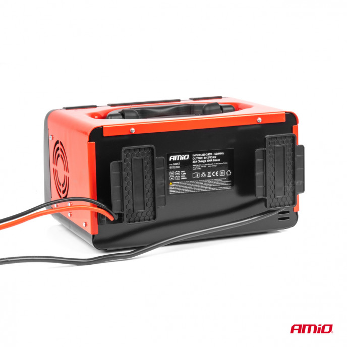 Acculader 20A 6V 12V AMIO-04057