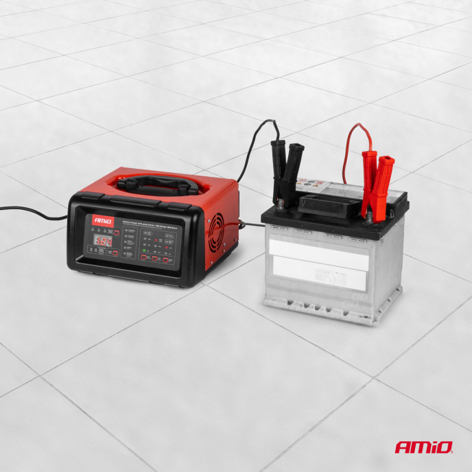 Acculader 20A 6V 12V AMIO-04057