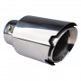 Uitlaatdempertip RVS chroom AMIO-04064