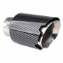 Uitlaatdemper tip RVS carbon AMIO-04065