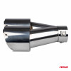 Uitlaatdemper tip RVS chroom AMIO-04068