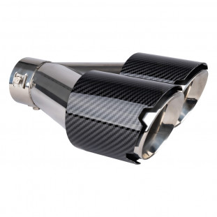 Uitlaatdemper tip RVS carbon AMIO-04070