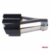 Uitlaatdemper tip RVS carbon AMIO-04070
