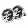 Claxon geluidssignaal chroom 125 mm 12V AMIO-04074