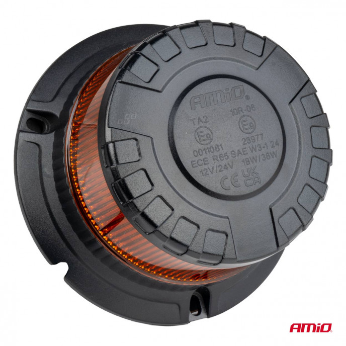 LED Waarschuwingslamp heavy duty W28M 12V 24V AMIO-04105